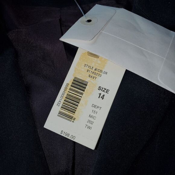 Katherine Kelly 2pc jacket& Skirt NWT vintage bold & beautiful sz 14/16 read.... - Picture 14 of 15